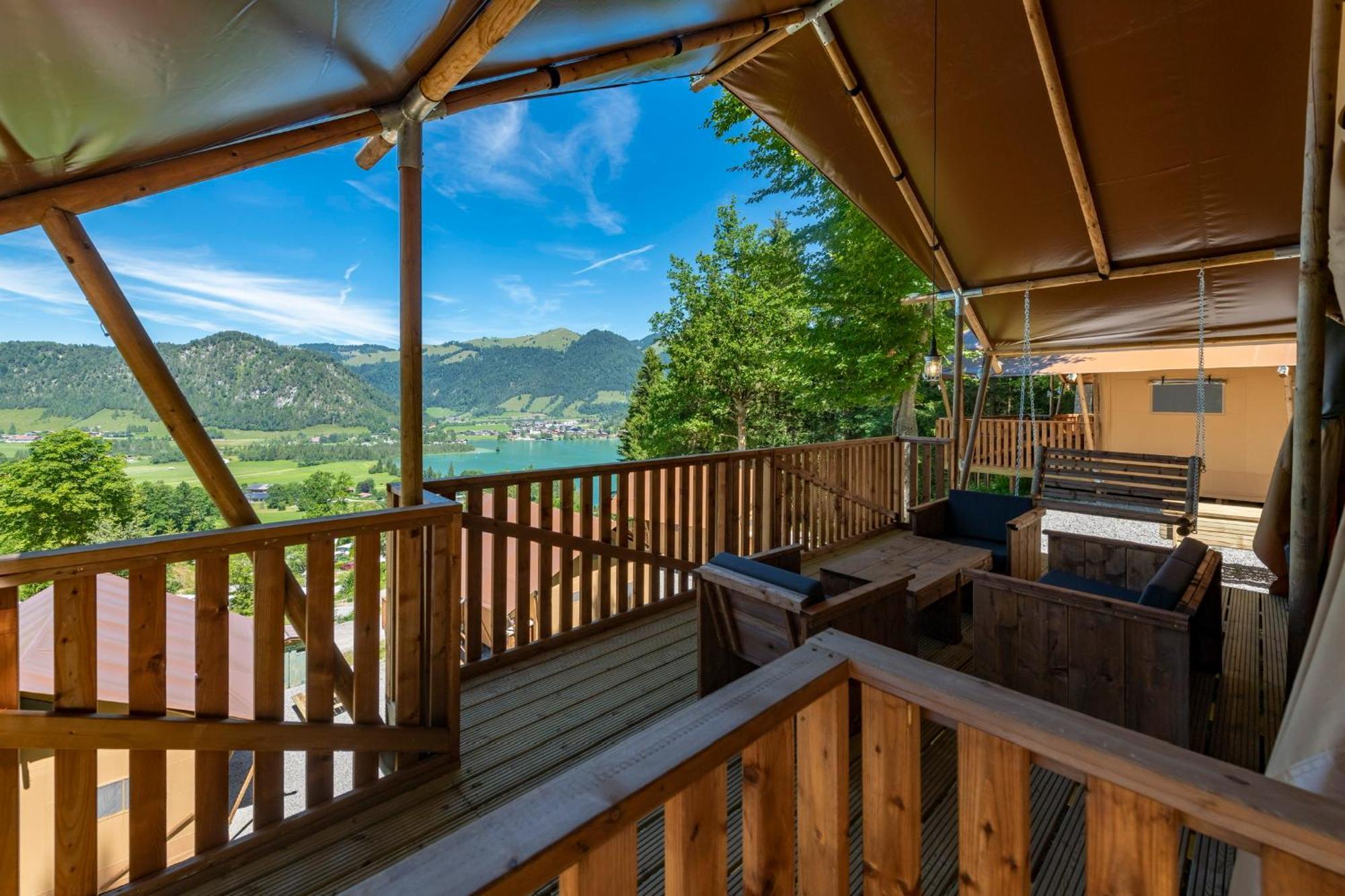 Ferienpark Terrassencamping Sued-See 왈츠시 객실 사진